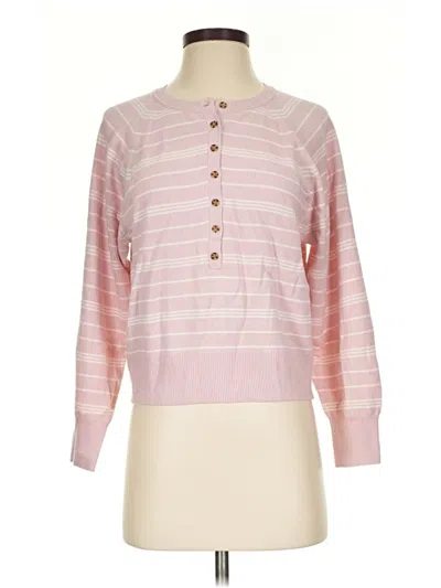 Pre-owned Gap Pullover Sweater In Pink