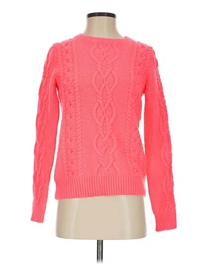 Pre-owned Gap Pullover Sweater In Pink