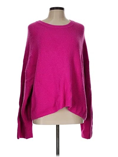 Pre-owned Gap Pullover Sweater In Pink