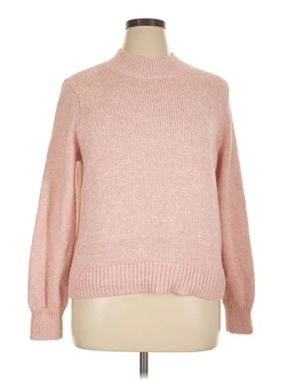 Pre-owned Gap Pullover Sweater In Pink