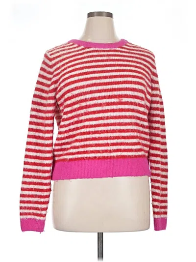 Pre-owned Gap Pullover Sweater In Pink