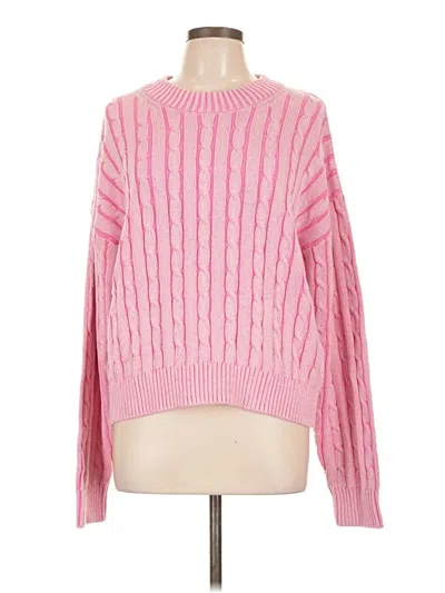Pre-owned Gap Pullover Sweater In Pink