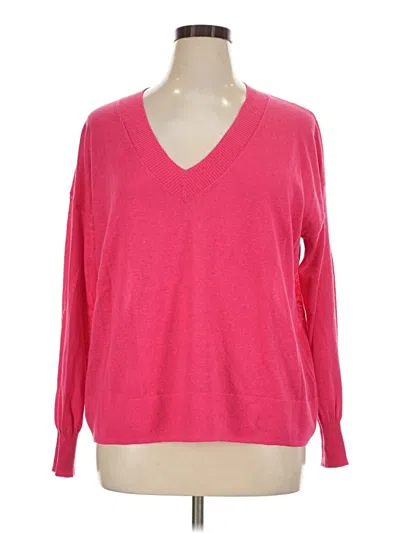 Pre-owned Gap Pullover Sweater In Pink
