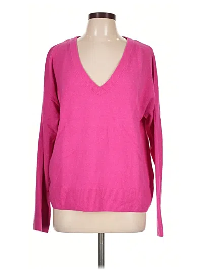 Pre-owned Gap Pullover Sweater In Pink