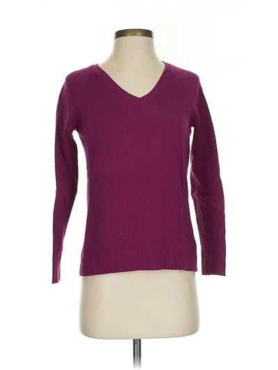 Pre-owned Gap Pullover Sweater In Purple