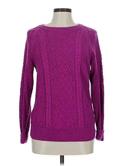 Pre-owned Gap Pullover Sweater In Purple