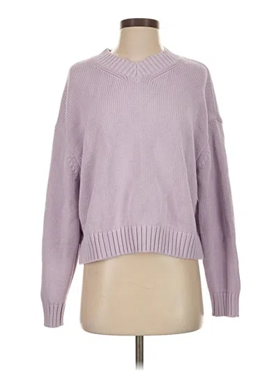 Gap Pullover Sweater In Purple