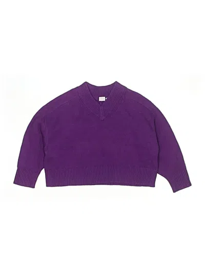 Gap Kids' Pullover Sweater In Purple
