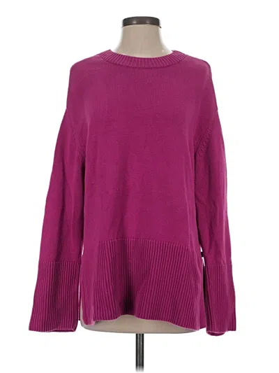 Pre-owned Gap Pullover Sweater In Purple