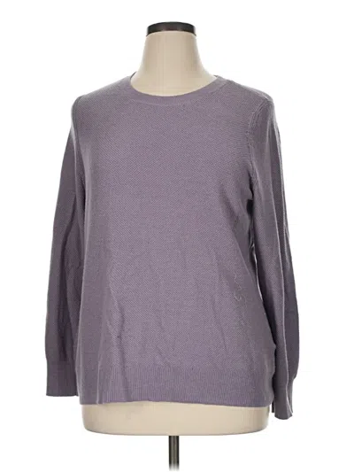 Pre-owned Gap Pullover Sweater In Purple