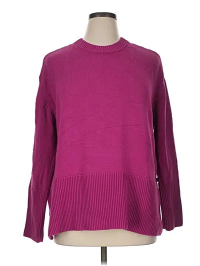 Pre-owned Gap Pullover Sweater In Purple