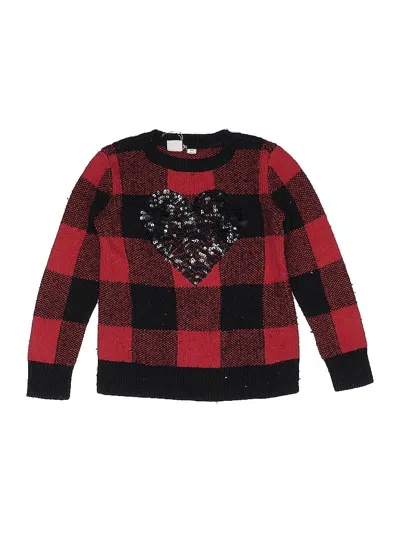 Pre-owned Gap Kids' Pullover Sweater In Red