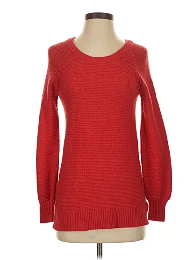 Pre-owned Gap Pullover Sweater In Red