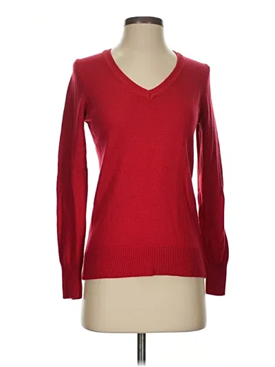 Pre-owned Gap Pullover Sweater In Red