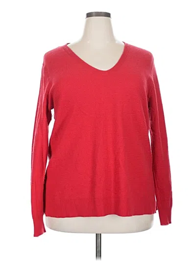 Pre-owned Gap Pullover Sweater In Red