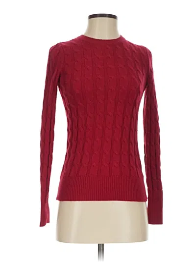 Pre-owned Gap Pullover Sweater In Red