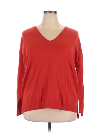 Pre-owned Gap Pullover Sweater In Red