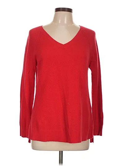 Pre-owned Gap Pullover Sweater In Red