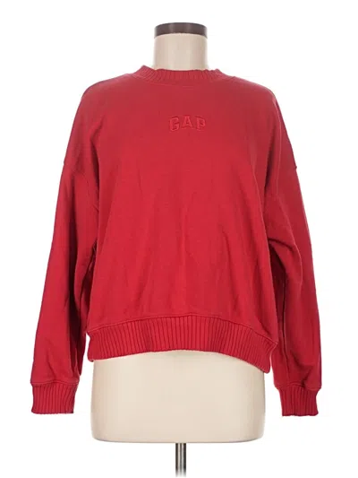 Pre-owned Gap Pullover Sweater In Red