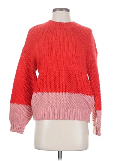 Pre-owned Gap Pullover Sweater In Red
