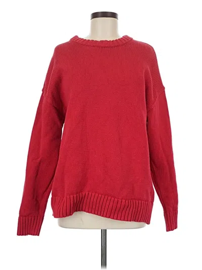 Pre-owned Gap Pullover Sweater In Red
