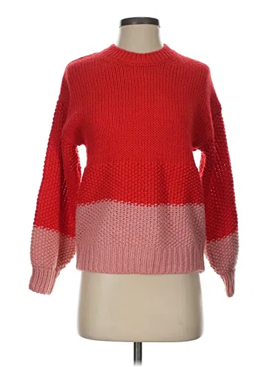 Pre-owned Gap Pullover Sweater In Red