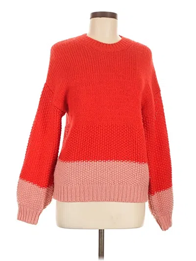 Pre-owned Gap Pullover Sweater In Red