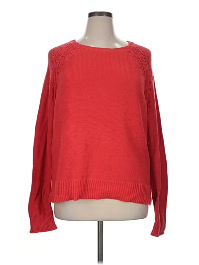 Pre-owned Gap Pullover Sweater In Red