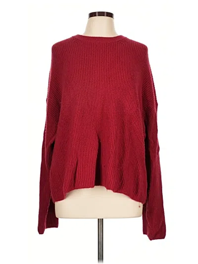 Pre-owned Gap Pullover Sweater In Red