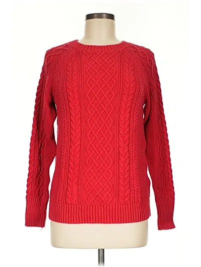 Pre-owned Gap Pullover Sweater In Red