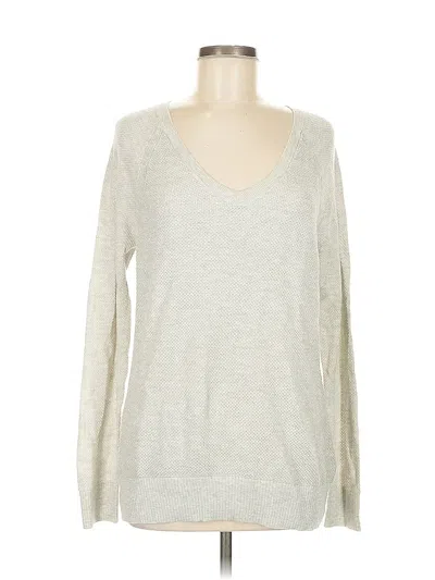 Pre-owned Gap Pullover Sweater In Silver