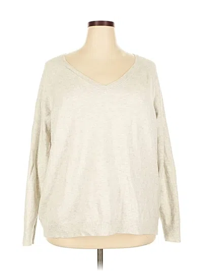 Pre-owned Gap Pullover Sweater In Silver