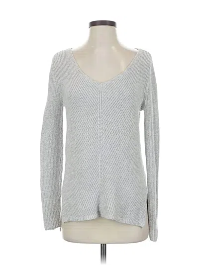 Pre-owned Gap Pullover Sweater In Silver