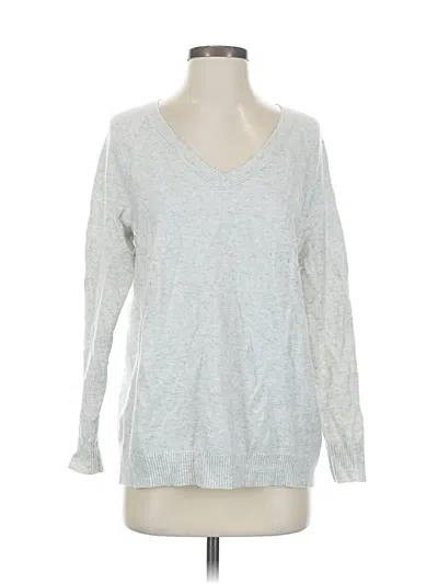 Pre-owned Gap Pullover Sweater In Silver