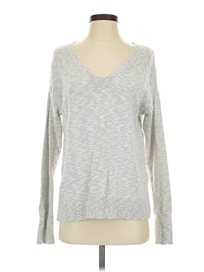 Pre-owned Gap Pullover Sweater In Silver