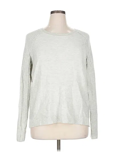 Pre-owned Gap Pullover Sweater In Silver