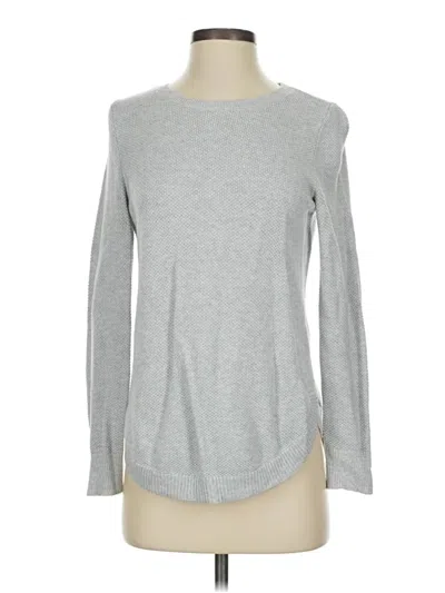 Pre-owned Gap Pullover Sweater In Silver