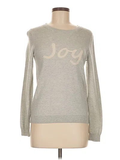 Pre-owned Gap Pullover Sweater In Silver