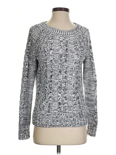 Pre-owned Gap Pullover Sweater In Silver