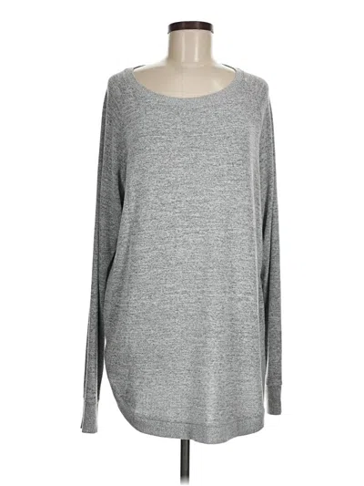 Pre-owned Gap Pullover Sweater In Silver