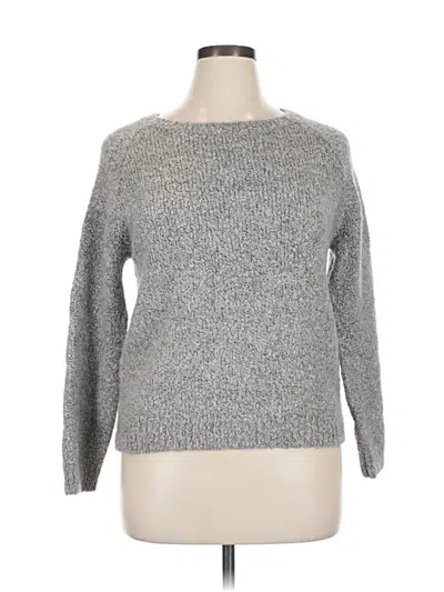 Pre-owned Gap Pullover Sweater In Silver
