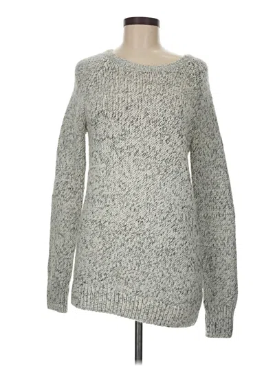 Pre-owned Gap Pullover Sweater In Silver