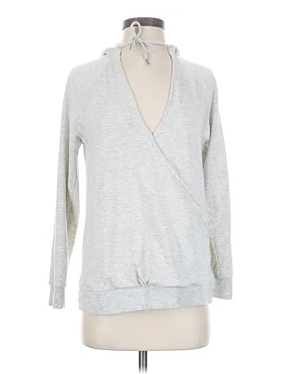 Pre-owned Gap Pullover Sweater In Silver