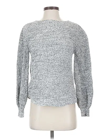 Pre-owned Gap Pullover Sweater In Silver