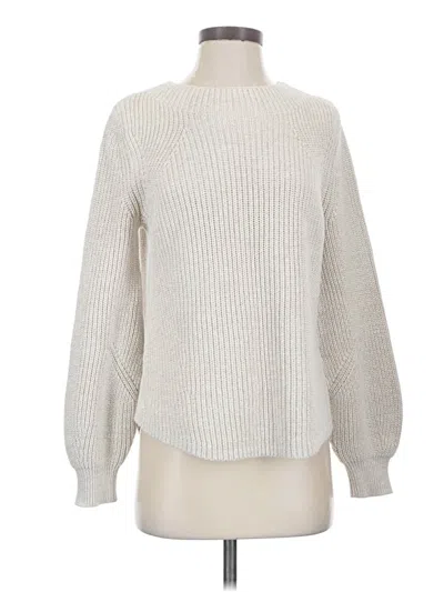 Pre-owned Gap Pullover Sweater In Silver