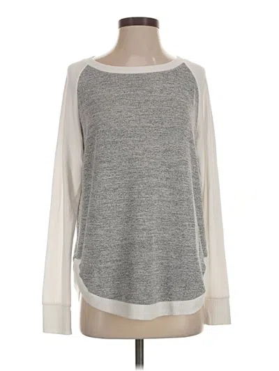 Pre-owned Gap Pullover Sweater In Silver