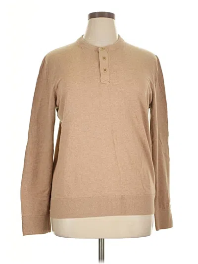 Pre-owned Gap Pullover Sweater In Tan