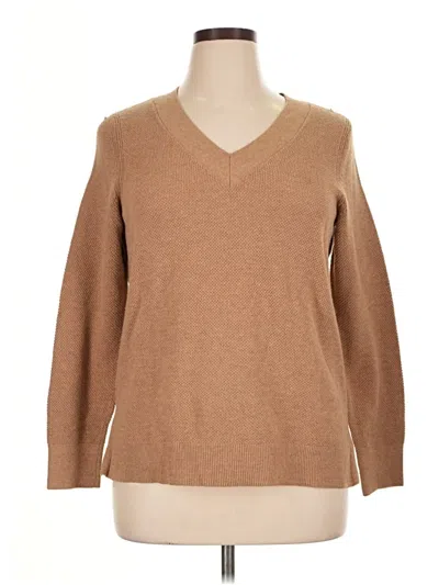 Pre-owned Gap Pullover Sweater In Tan