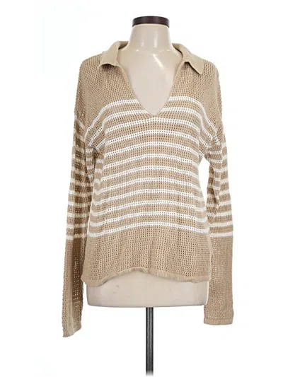 Pre-owned Gap Pullover Sweater In Tan