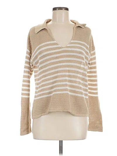 Pre-owned Gap Pullover Sweater In Tan